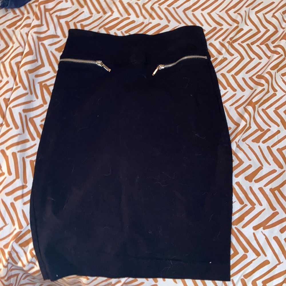 joe b mini black skirt